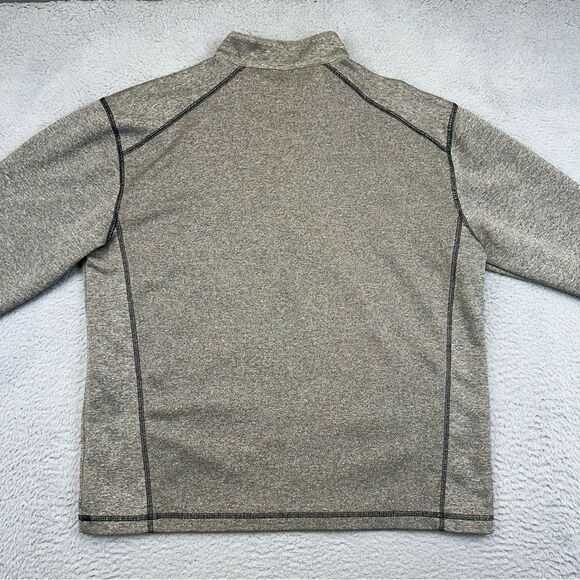 Boy Scouts America Sweater Mens Medium Gray Green 1/4 Zip Pullover‎ Outdoor BSA - Picture 6 of 12